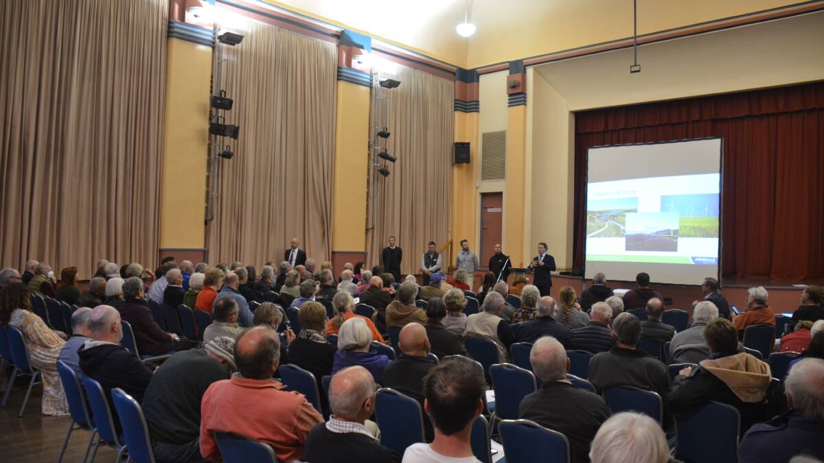 Tension in town hall as council meets locals over rate rise