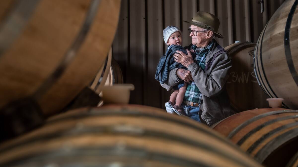 John Kirk, founder of Murrumbatemans Clonakilla winery, is being awarded an AM in the King's birthday honours. Picture by Karleen Minney