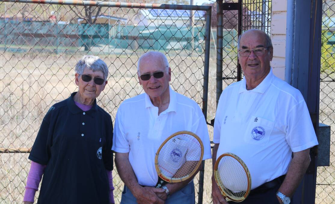 Margaret Watts, Ken Peter and Noel Kelly revisit Eastwood Tennis club for the first time in over a decade since the club closed its doors for the last time. 