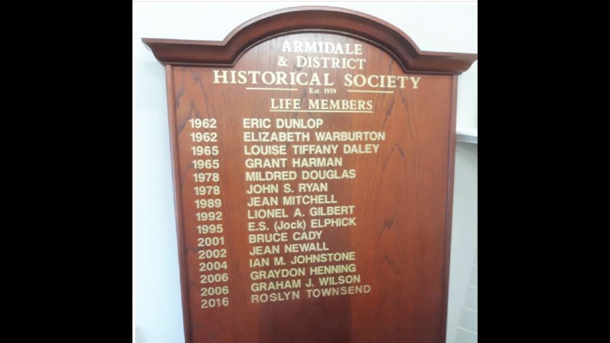Mr Henning was made an Honorary Life Member of the Armidale and District Historical Society in 2006. Picture from Armidale and District Historical Society