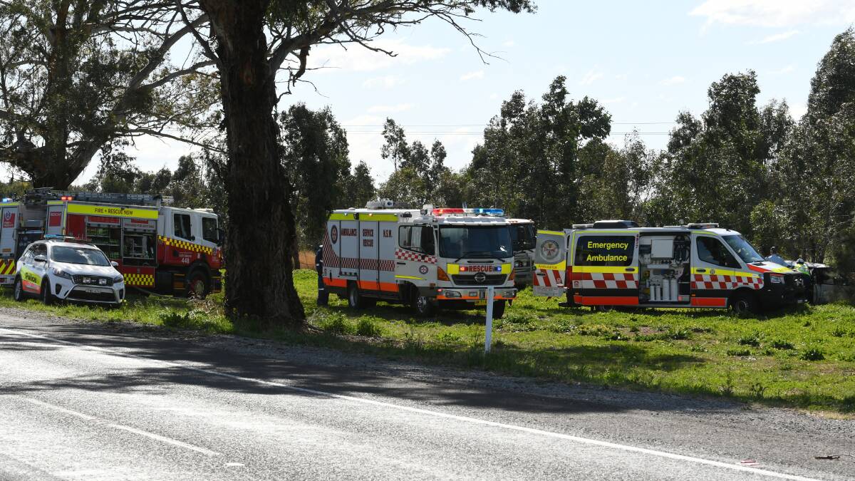 Police and paramedics were called to the New England Highway accident. Picture from file