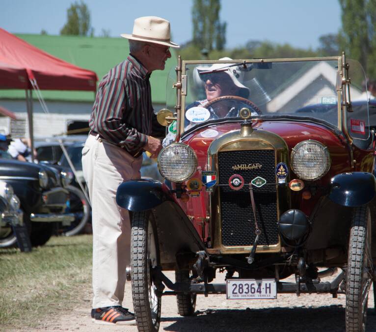 Vintage car enthusiasts enjoy bringing their prized possessions to the historic Langford estate for everyone to admire.