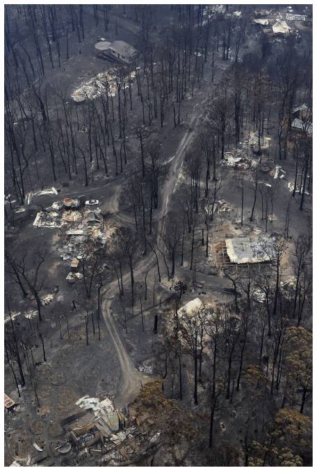 MEGAFIRE: The Black Saturday 100km fire front in Victoria claimed 173 lives in February 2009.