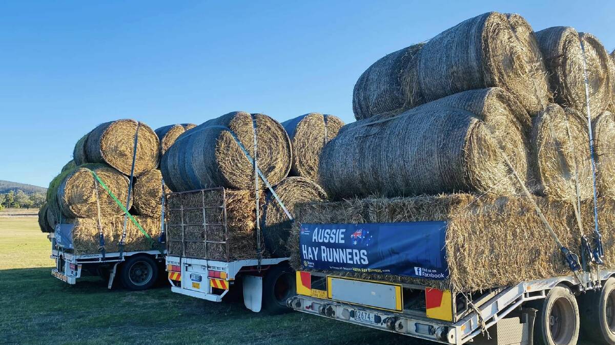 The Aussie Hay Runners are set to make its 10th drop-off this year for farmers in the New England region.