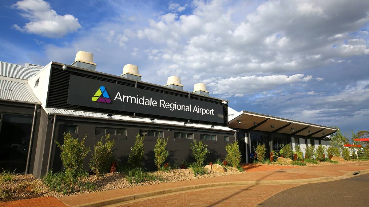 As of July 1, a new departure gate opened for airlines that do not require security screening at Armidale Regional Airport.