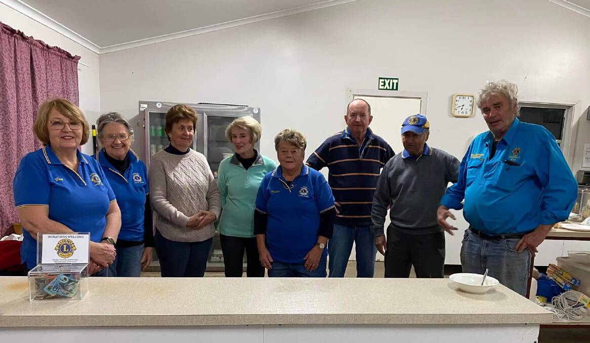 The Bingara Lions club have supported the truck drivers involved in the Aussie Hay Runners.