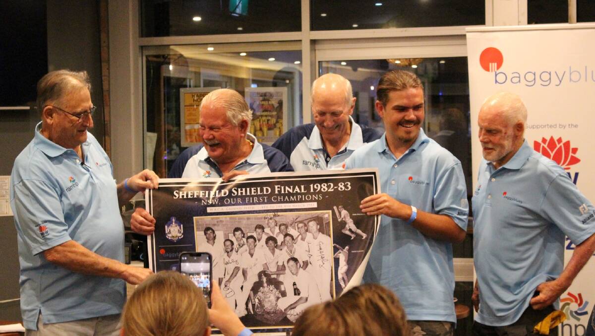 The Baggy Blues will bring their tour to Armidale in March. Picture by Tenterfield Cricket. 