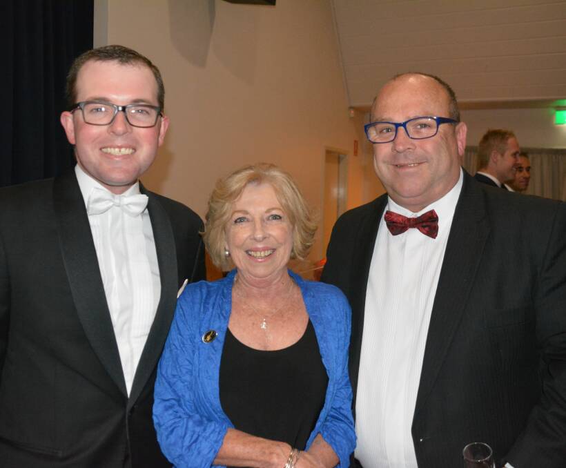 Local MP Adam Marshall, Pam Wilby and Richard Jones