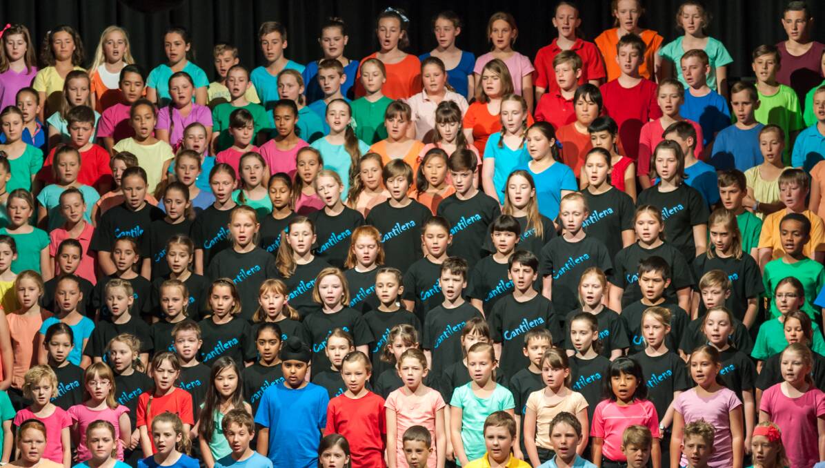 800 students from across the region have joined forces to give one of the biggest choral performances Armidale has ever seen.