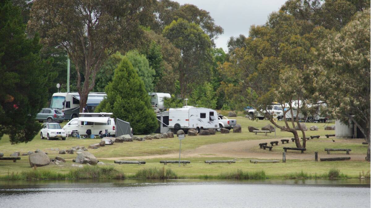 Call for camping at dam